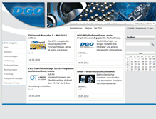 Tablet Screenshot of dgo-online.de